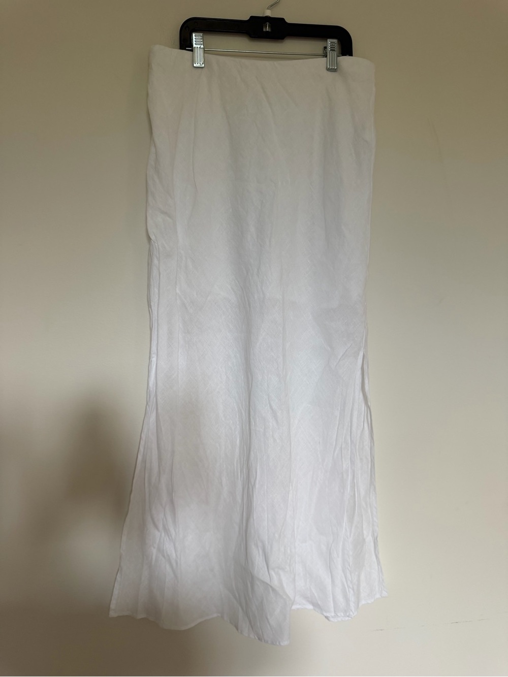 J. Crew White Midi A-Line Flare Skirt - Picture 5 of 7